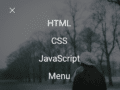 Fullscreen Hamburger Menu in JavaScript — CodeHim