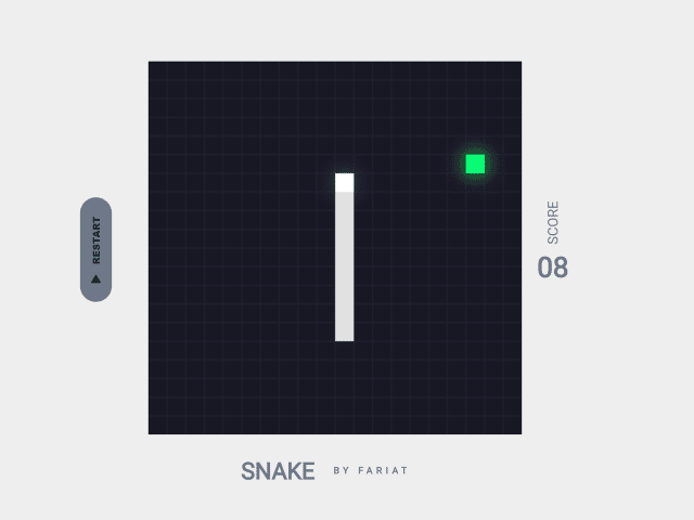 Snake Game in Vanilla JavaScript