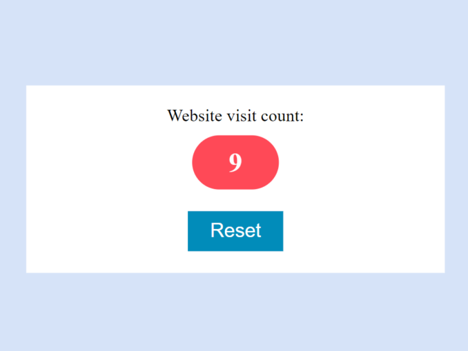 visitor counter for website html code