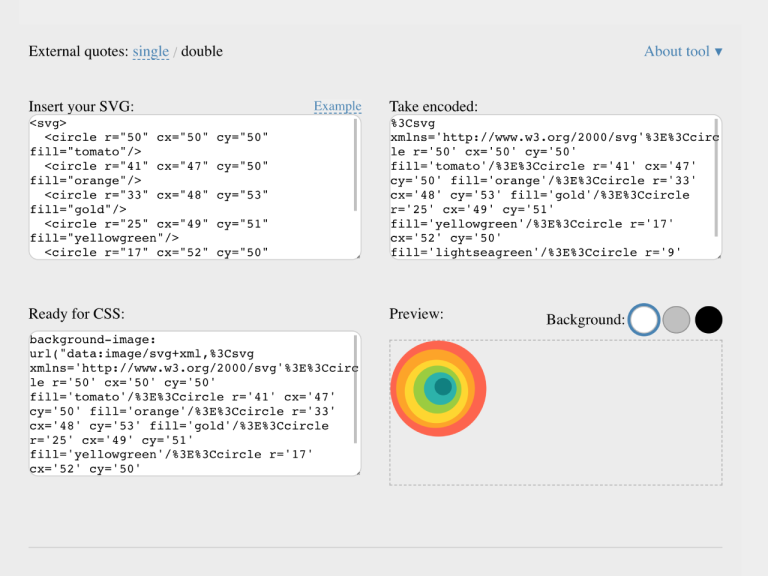 Convert SVG To Data URI Using Javascript — CodeHim